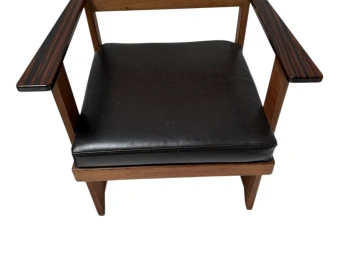 Two Art Deco Modernist Armchairs by Anton Lucas for N.V. Meubelkunst, 1920s